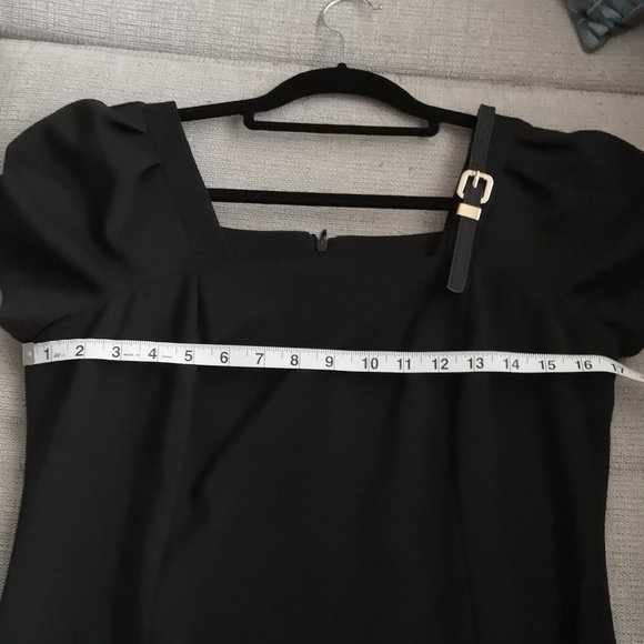 Versatile midi black dress - Picture 11 of 13